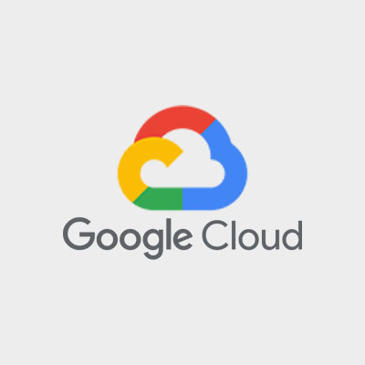 Logo Google Cloud représentant une solution d’infrastructure cloud et d’hébergement informatique sécurisé